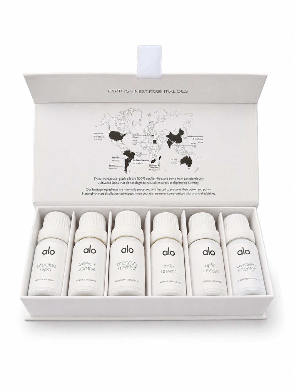 Alo Yoga Essential Oils Collection 6 Piece Aromatherapy Set / NEW